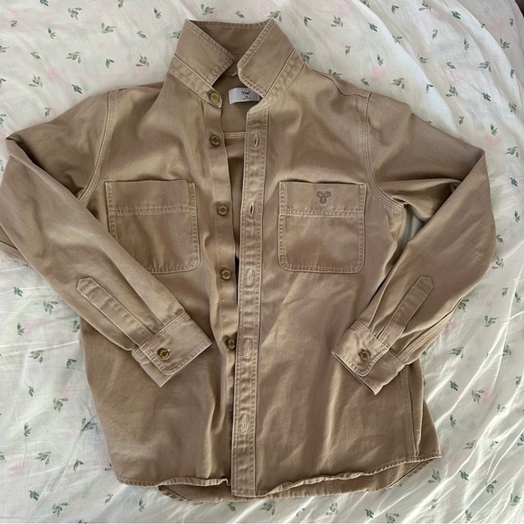 TNA Denim Shirt Buttonup Jacket - Picture 4 of 5